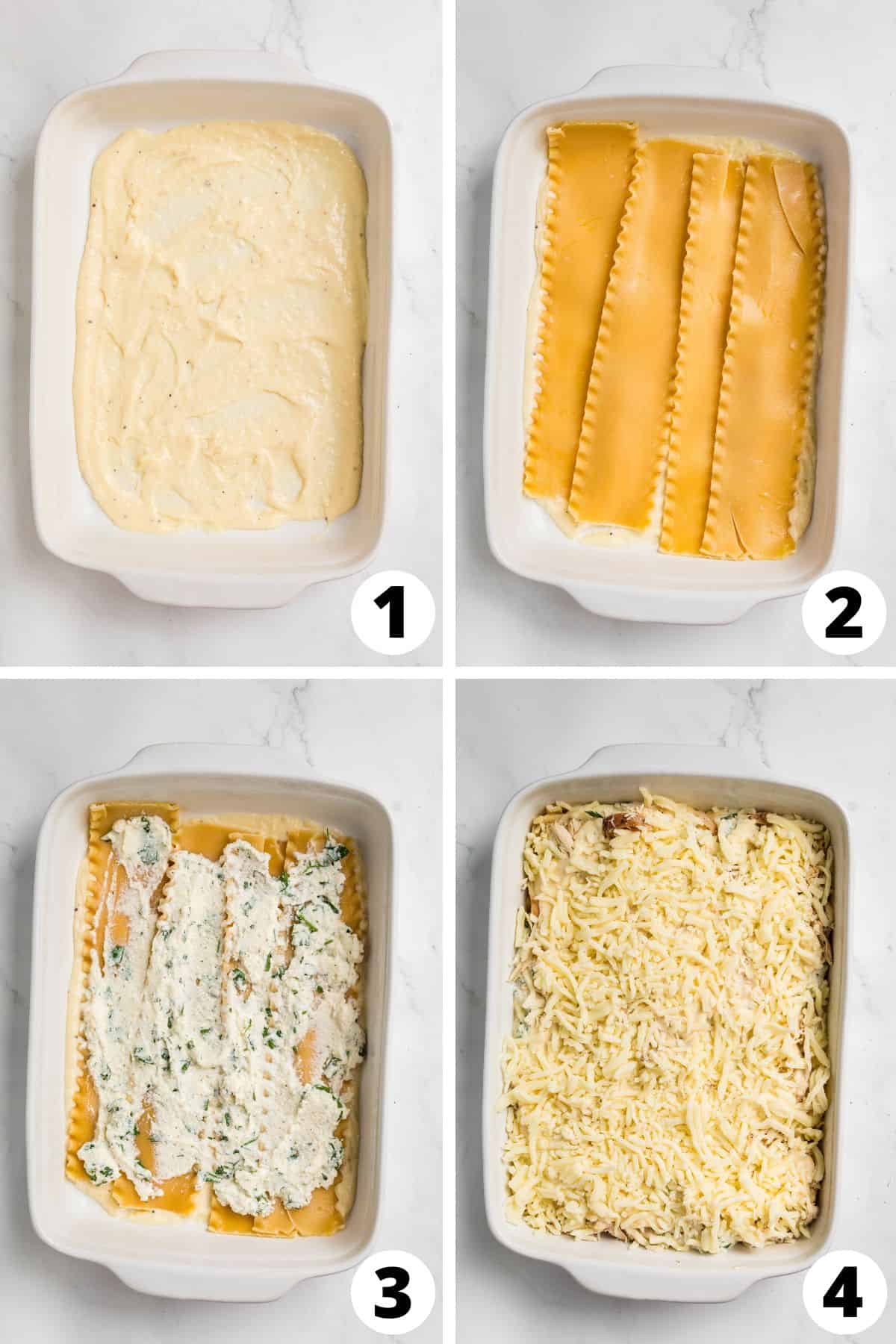 Photo inspiration: Chicken Alfredo Lasagna Photo Inspiration