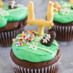 Football Cupcakes Featured Image