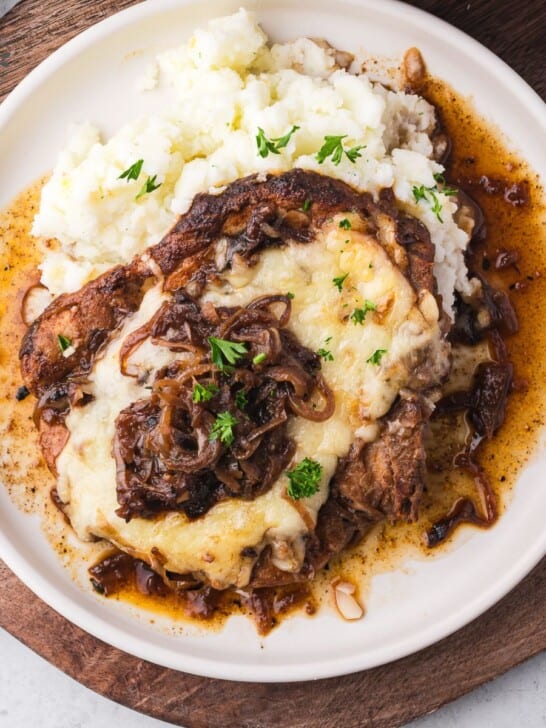 French Onion Pork Chops Featured Image