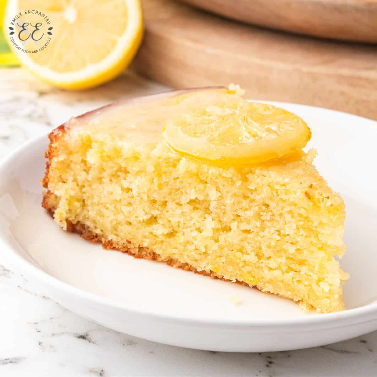 Lemon Olive Oil Cake Featured Image